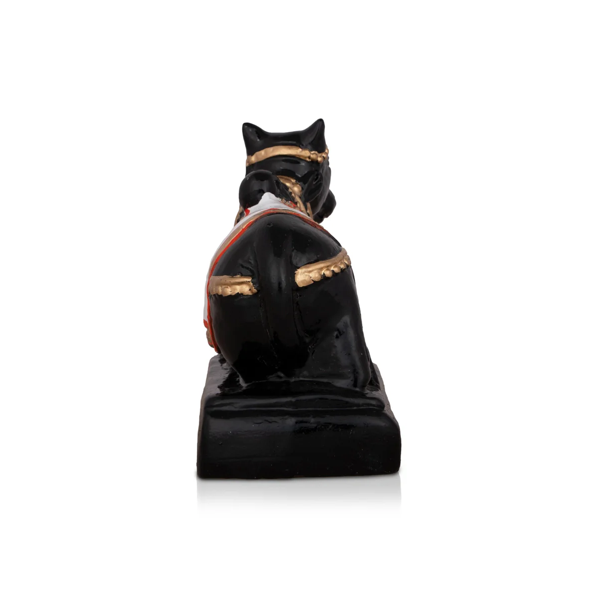 Ardhanarishvara Lingam Nandi Paper Mache Golu Bommai Pair - 10 x 7.5 Inches | Giri Golu Doll/ Navaratri Golu Bomma - Image 8