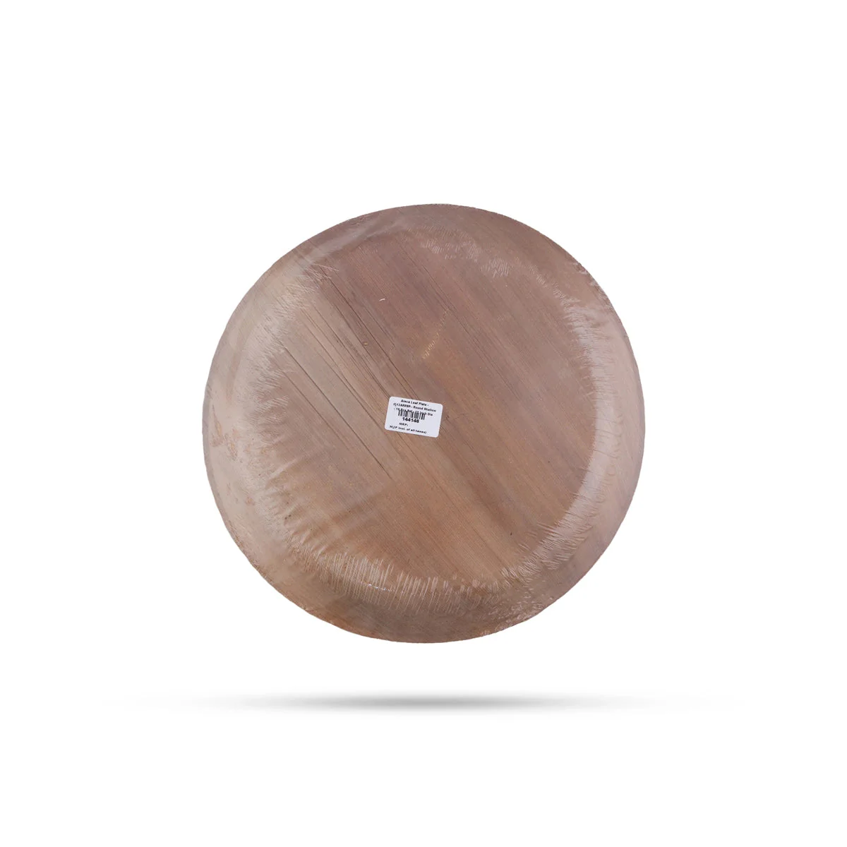 Areca Leaf Plate Set - 12 Inches | 10 Pcs/ Disposable Plate/ Round Shape Areca Palm Plates for Temple - Image 2