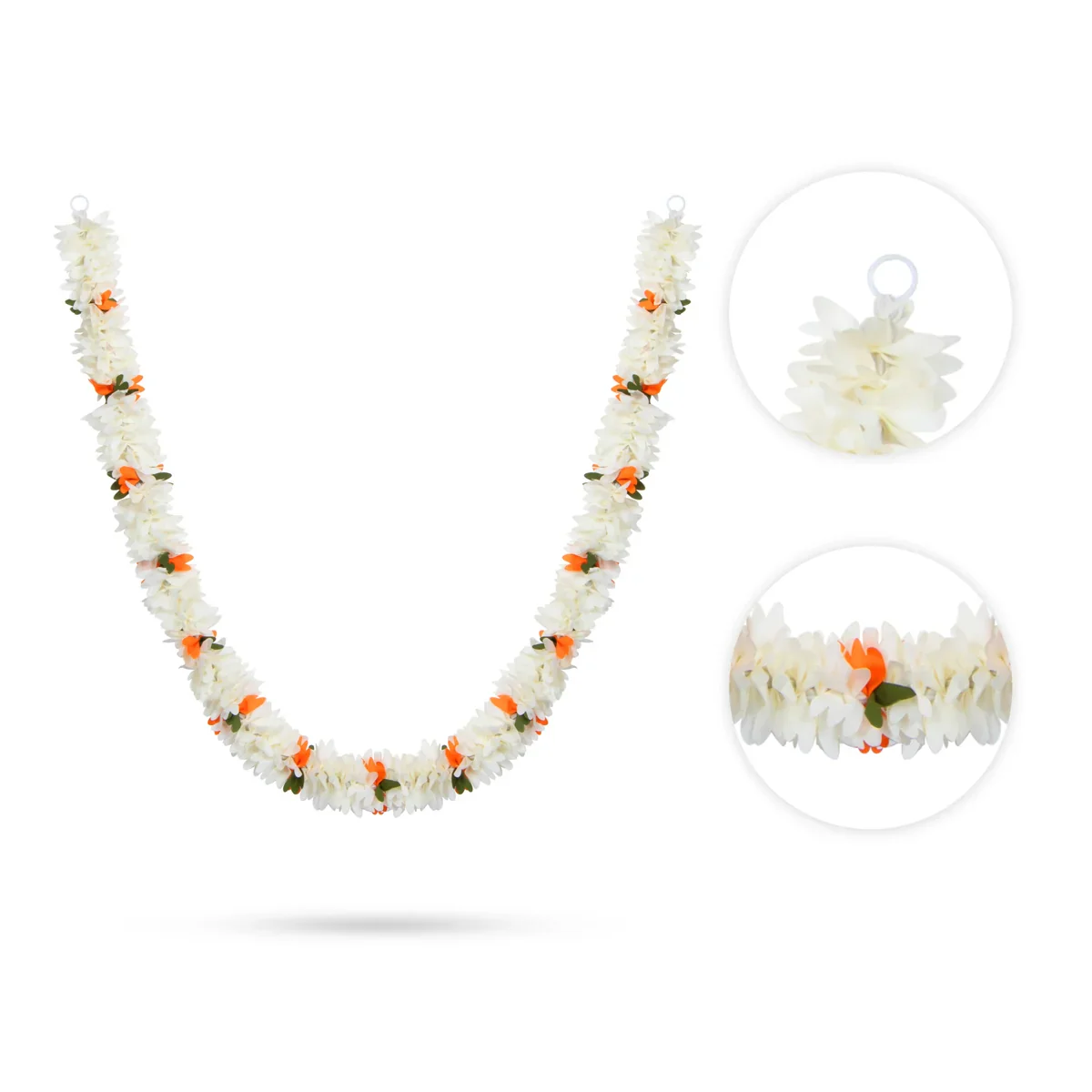 Artificial Flower Mala - 20 Inches | Garland for Photo Frame/ Assorted Colours - Image 10