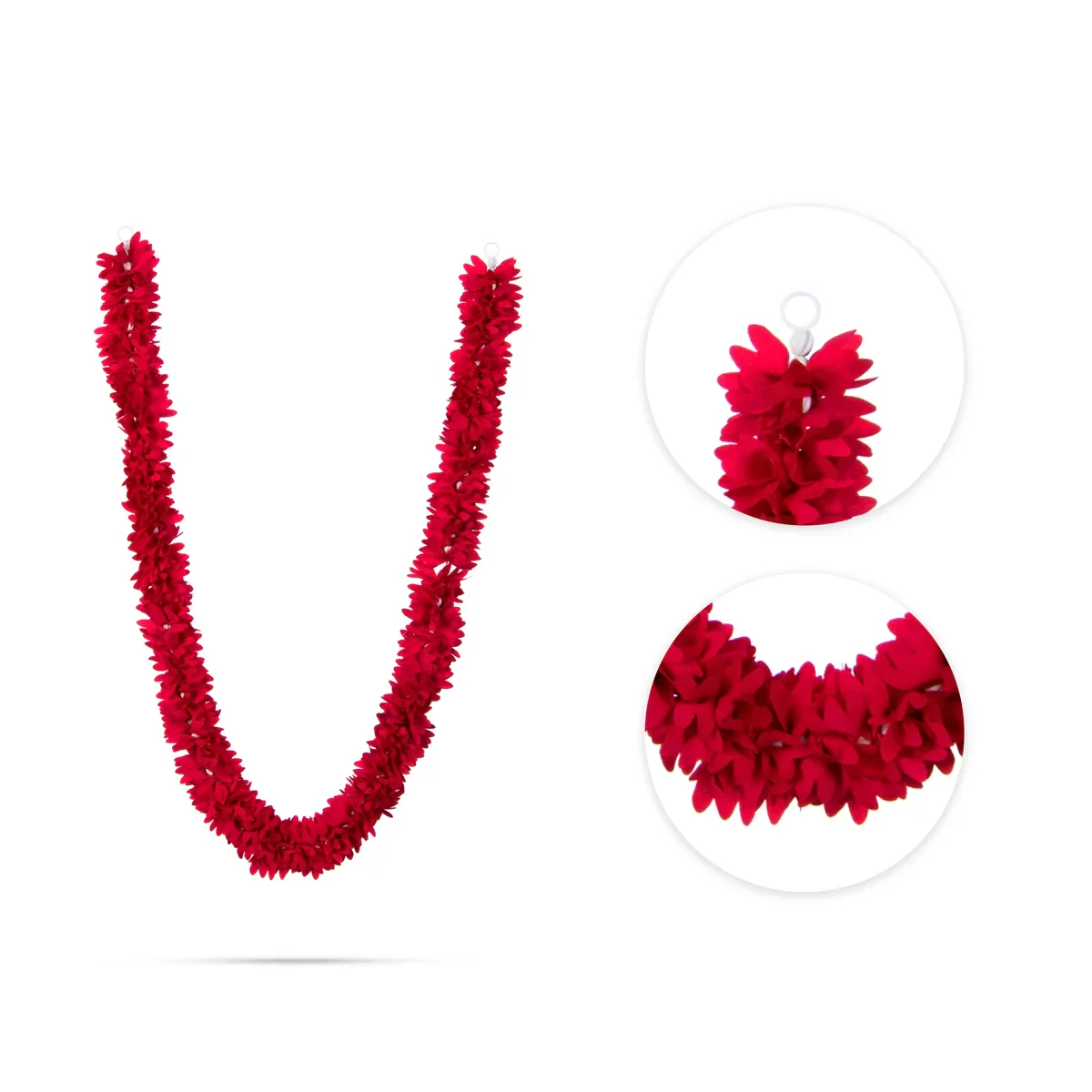 Artificial Flower Mala - 20 Inches | Garland for Photo Frame/ Assorted Colours - Image 11