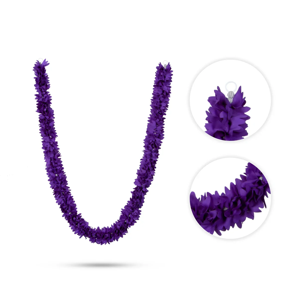 Artificial Flower Mala - 20 Inches | Garland for Photo Frame/ Assorted Colours - Image 13