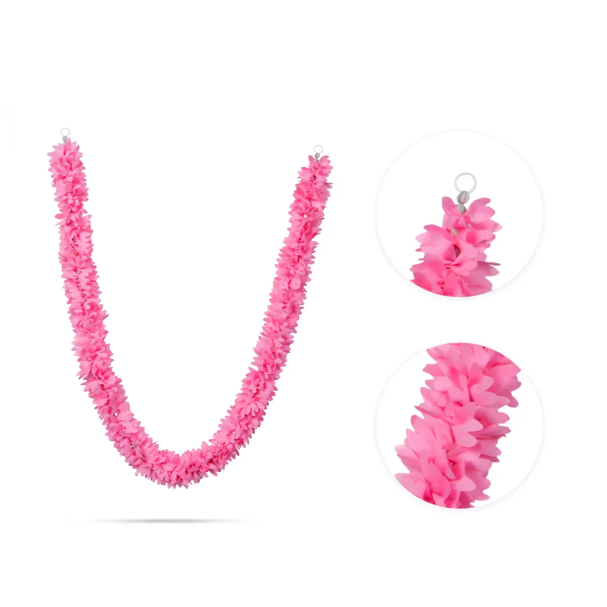 Artificial Flower Mala - 20 Inches | Garland for Photo Frame/ Assorted Colours - Image 8