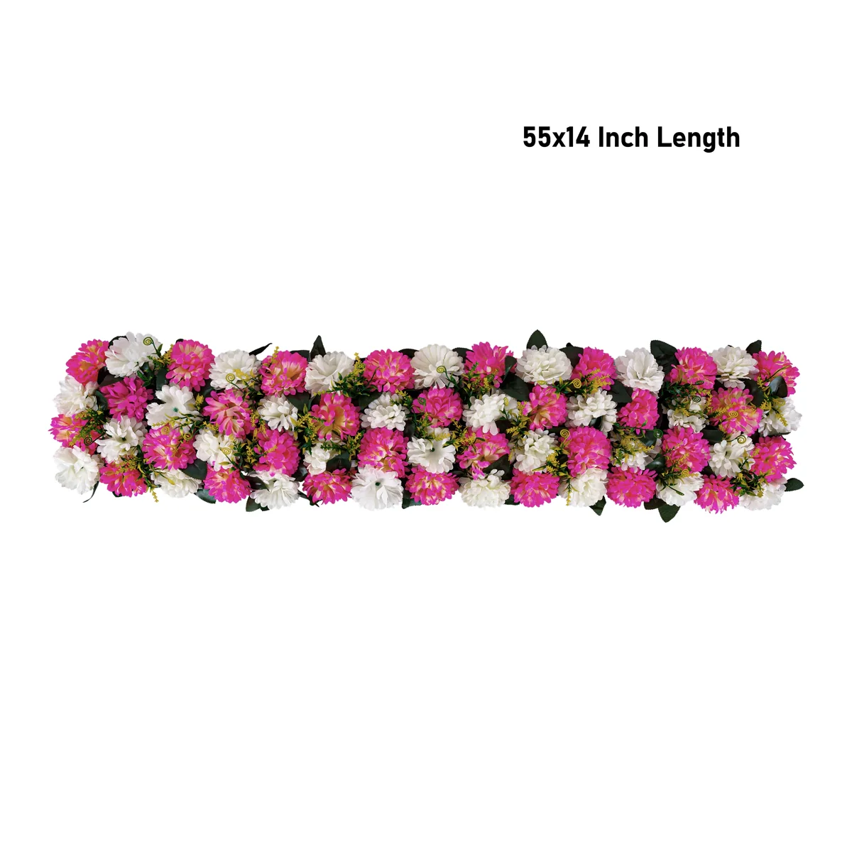 Artificial Flower Wall Panel - 55 x 14 Inches | Flower Door Hanging/ Artificial Flower Panel for Home - Image 3