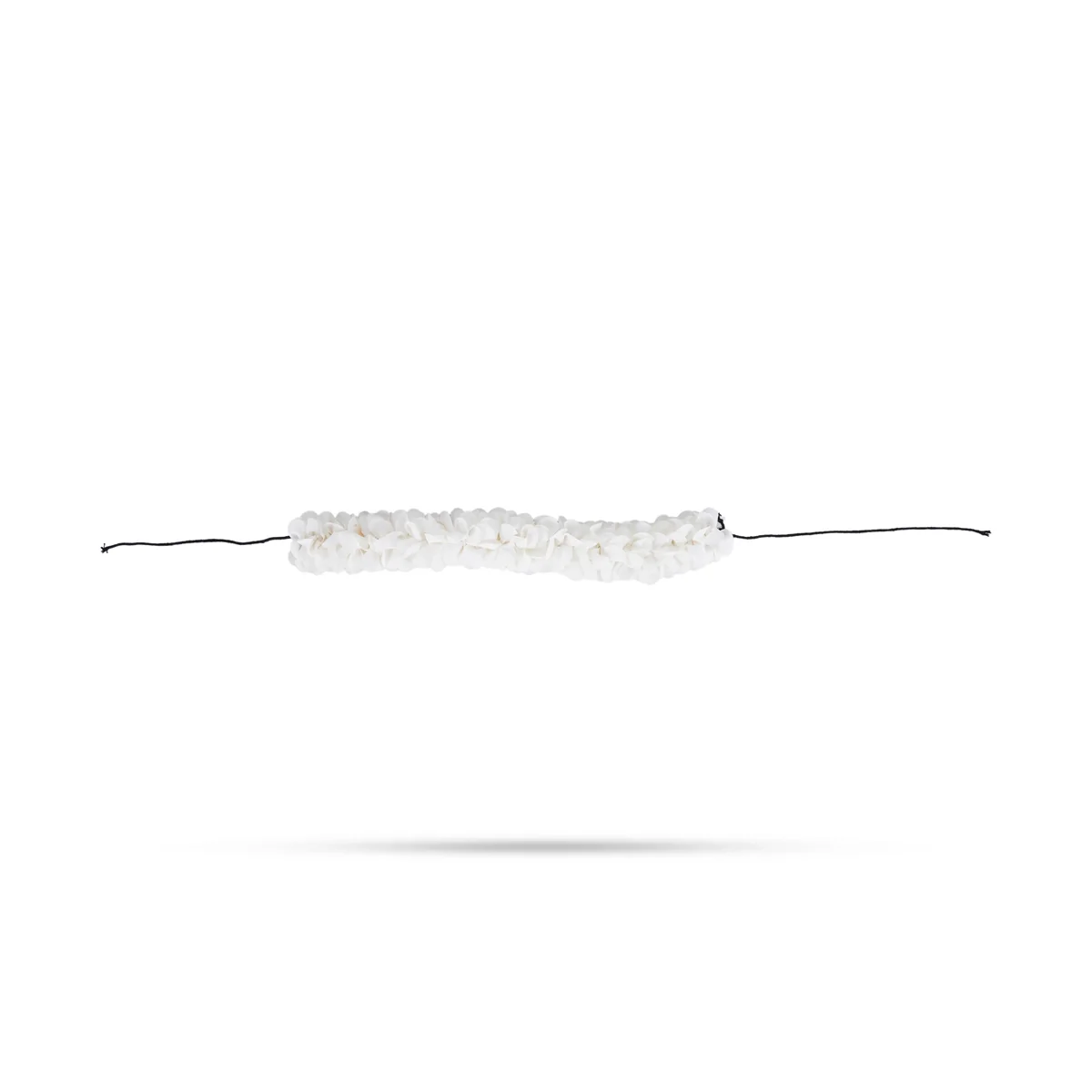 Artificial Flower - 11 Inches | White Colour Hair Flower/ Artificial Gajra for Deity Decor - Image 3