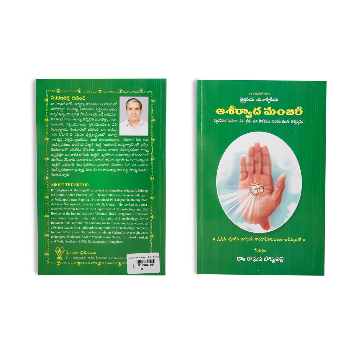 Ashirvada Manjari - Telugu | by Raghava Boddupalli/ Hindu Religious Book - Image 2