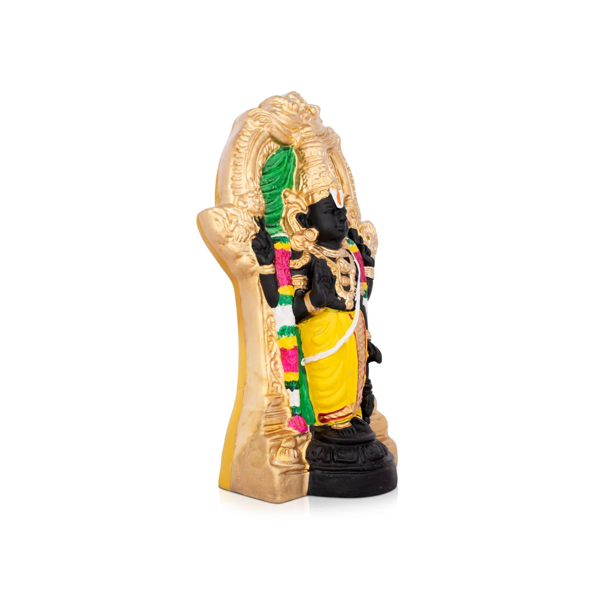 Athi Varadar Paper Mache Golu Bommai - 12 Inches | Giri Golu Doll/ Navaratri Golu Bomma/Gombe/Bommai - Image 3