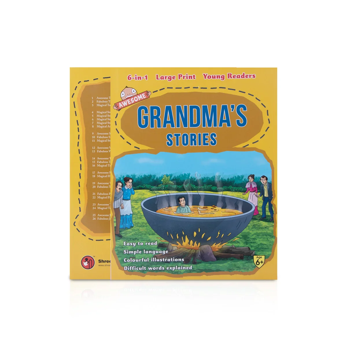 Awesome Grandma's Stories - English | 6 In 1 Story Book/ Childrens Book - Image 2