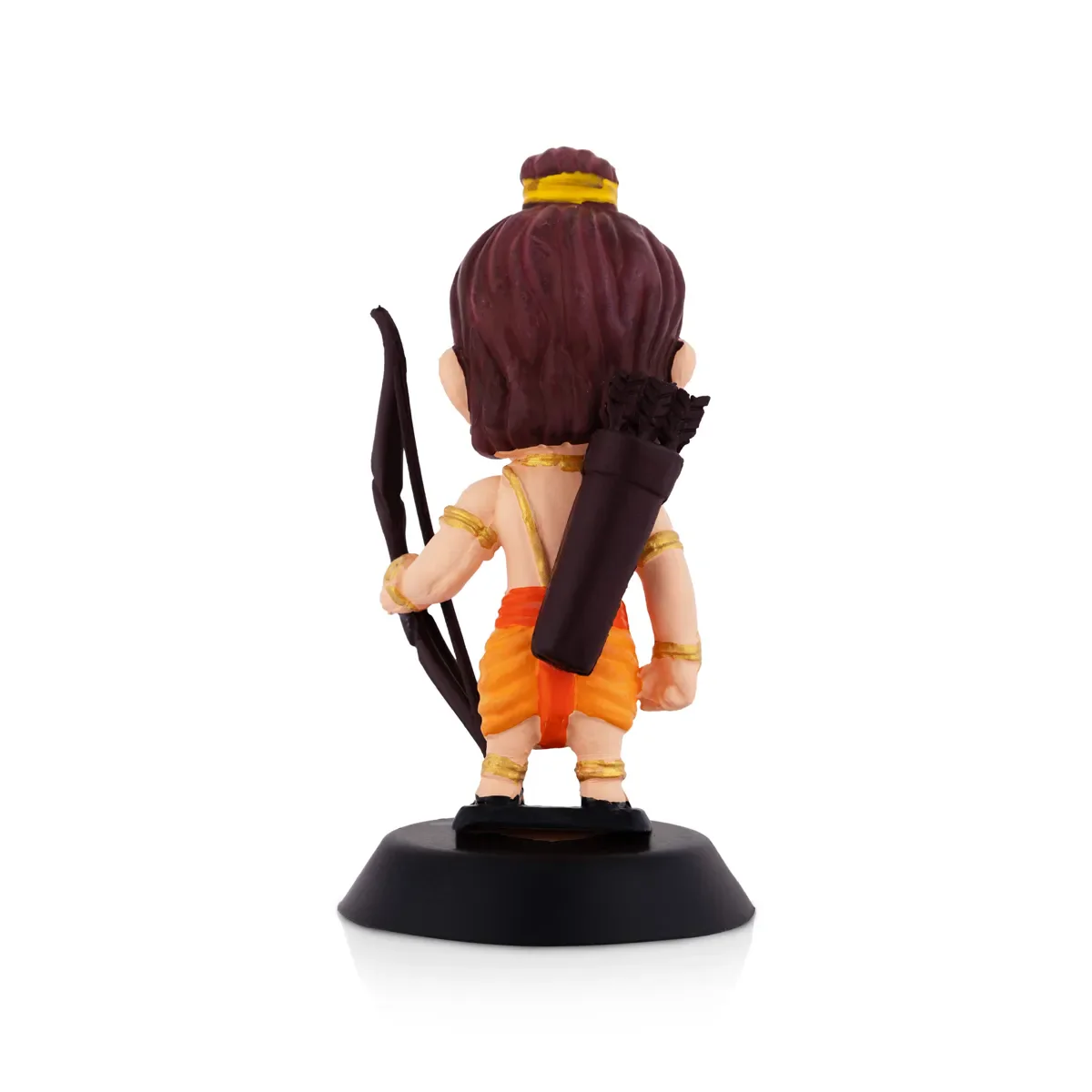 Ayodhya Ram Lalla Ji Car Dashboard Stand - 4 X 1.5 Inches | Car Decor/ Skin Colour Rama Statue For Gifting - Image 4