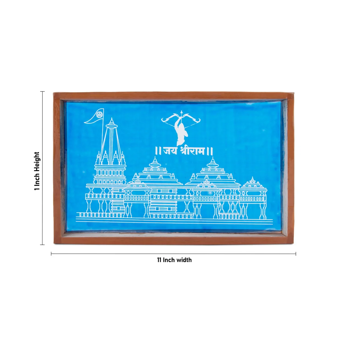 Ayodhya Ram Temple Stencil - 11 x 7 Inches | Kolam Stencil/ Rangoli Kolam Stencil for Pooja Room Decor - Image 5