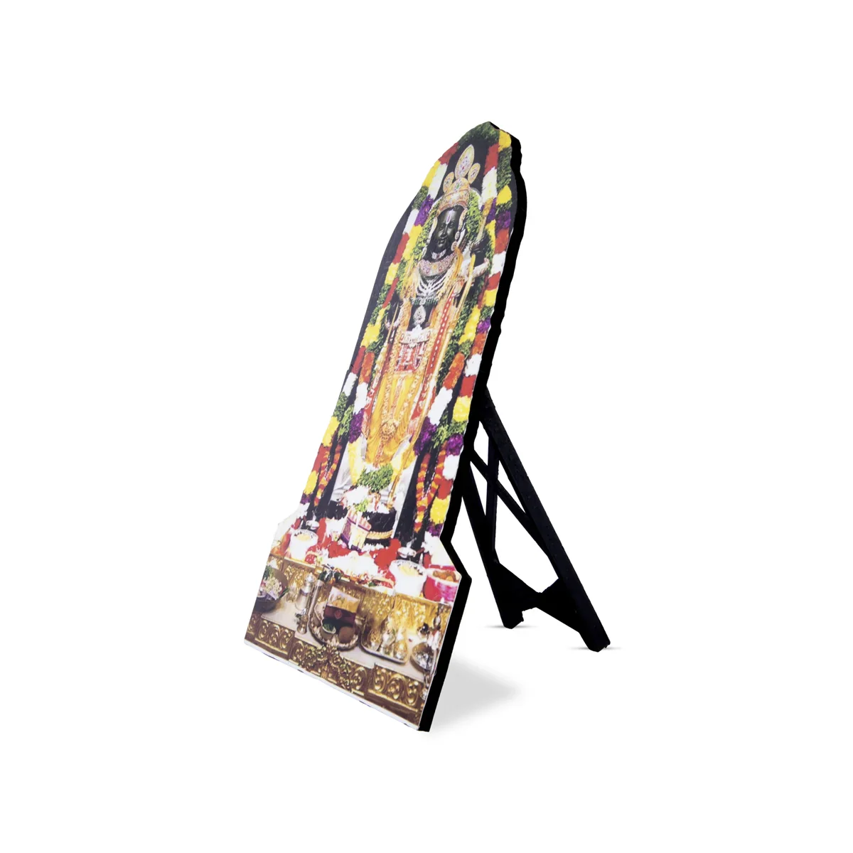 Ayodhya Rama Cut Out - 8 x 4.75 Inches | Wooden Cut Out/ Ayodhya Ramar Photo Frame for Home - Image 3