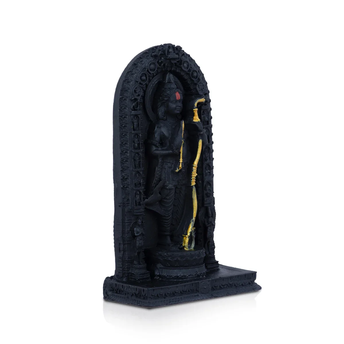Ayodhya Rama Idol - 3 x 2 Inches | Resin Statue/ Ramar Statue for Pooja - Image 3