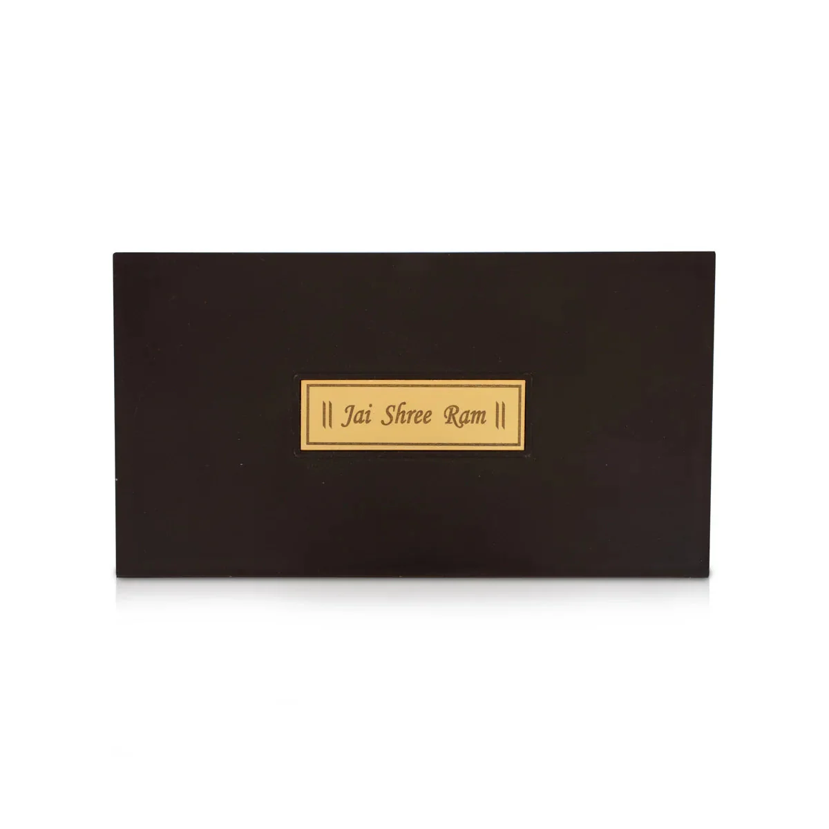 Ayodhya Rama Murti Design Pooja Box - 1.5 X 8 X 4 Inches | Puja Box/ Charan Paduka Box For Pooja And Gifting - Image 5