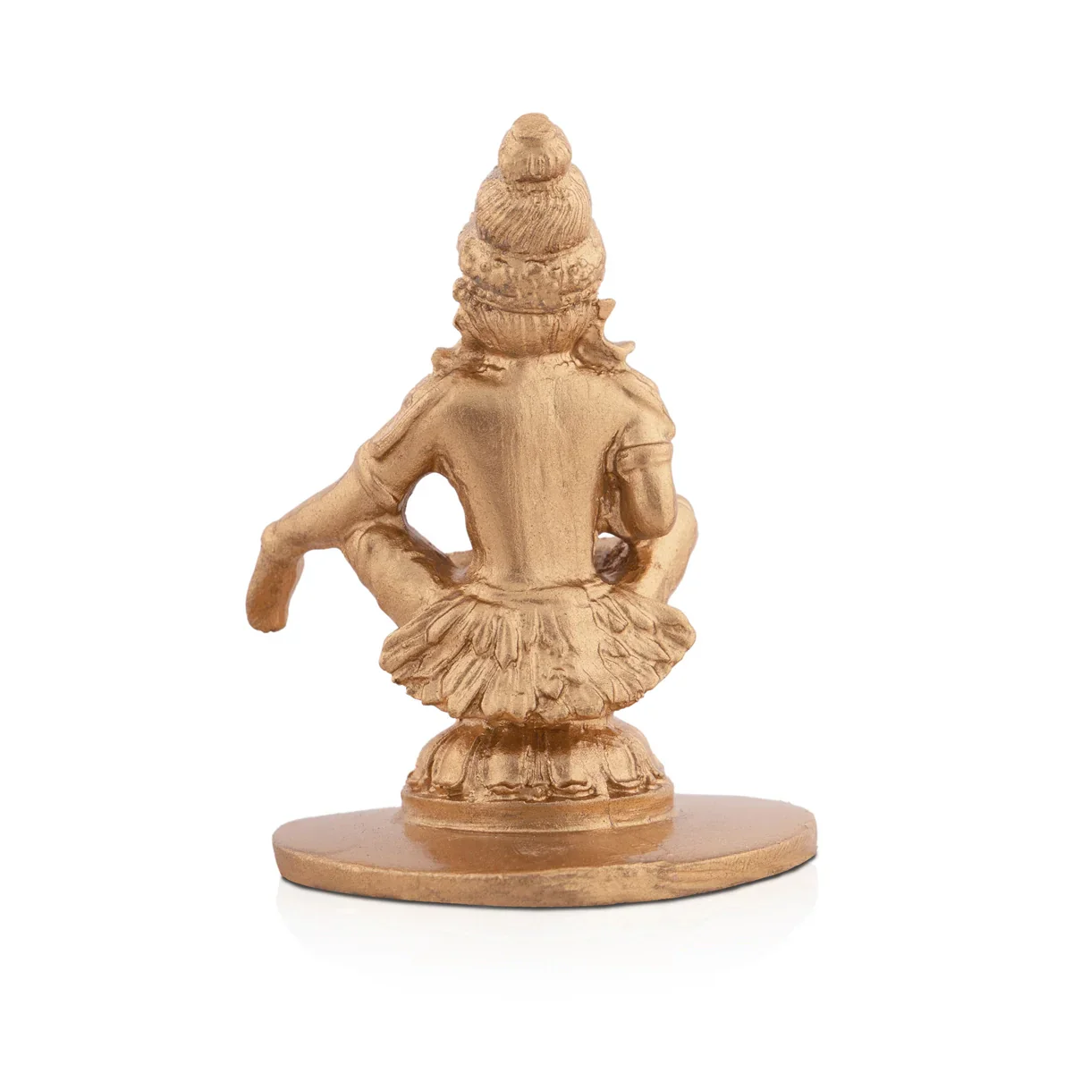 Ayyappan Statue - 2.5 x 1.75 Inches | Resin Statue/ Ayyappan Idol/ Ayyappa Vigraham for Pooja - Image 4