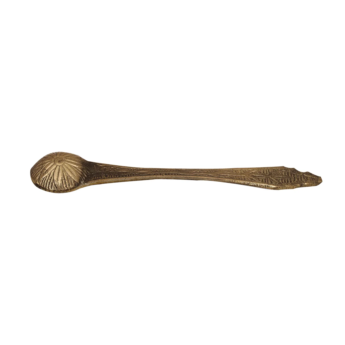 Brass Achmani - 5 Inches | Uddharani/ Pali Spoon/ Pancha Patra Spoon for Pooja/ 20 Gms Approx - Image 3