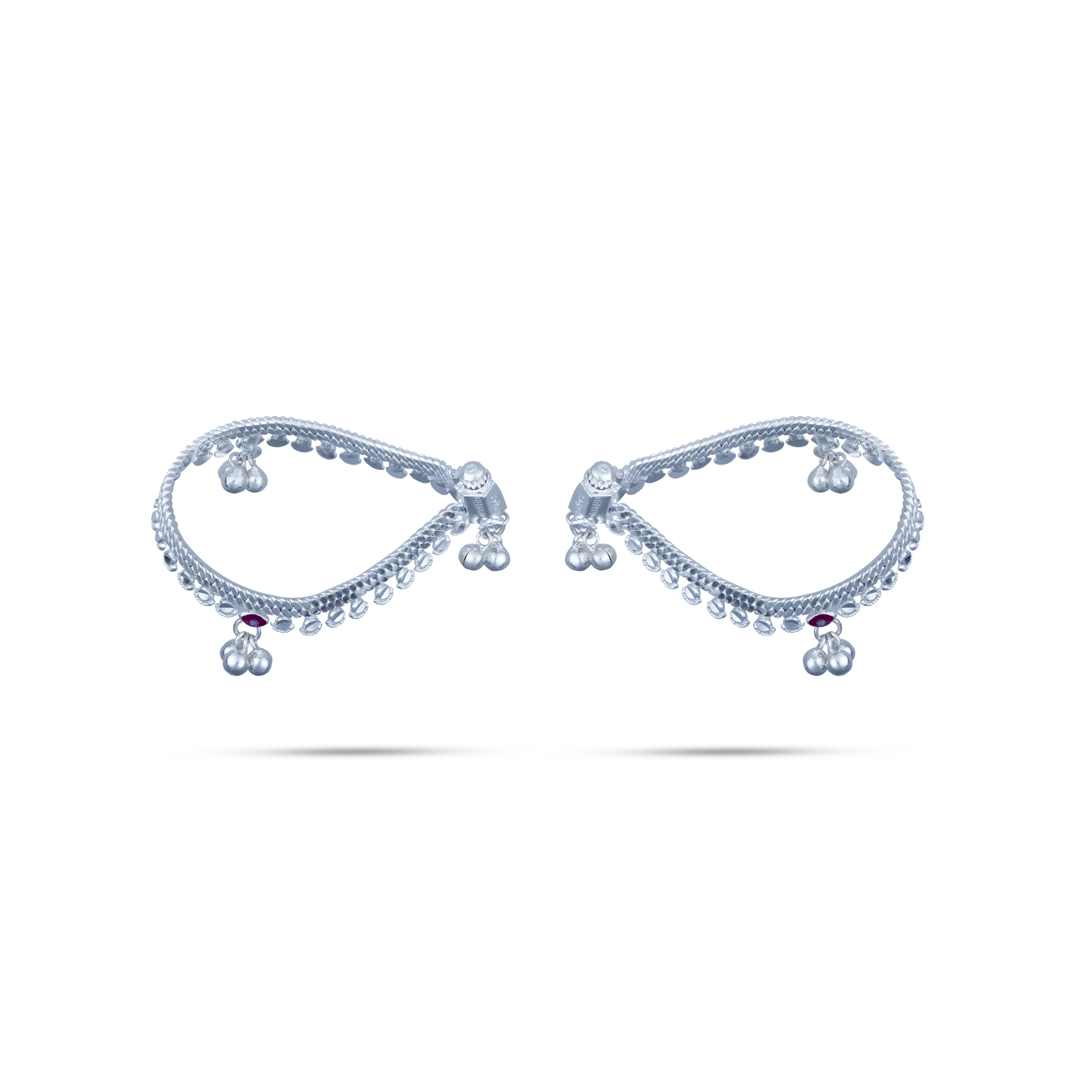Baby Kolusu | Silver Anklet/ Jewellery for Women/ 49.99 Gms Approx - Image 3