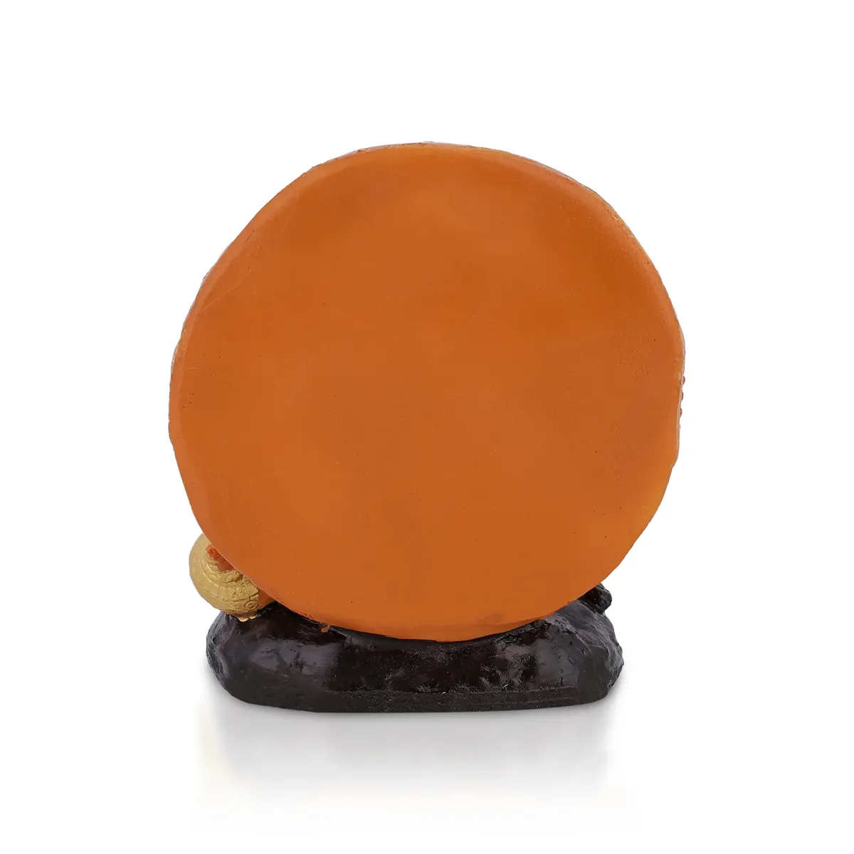 Bala Hanuman Sitting On Base Murti - 3.5 X 3.25 Inches | Marble Dust Idol/ Anjaneya Statue For Home Pooja - Image 5