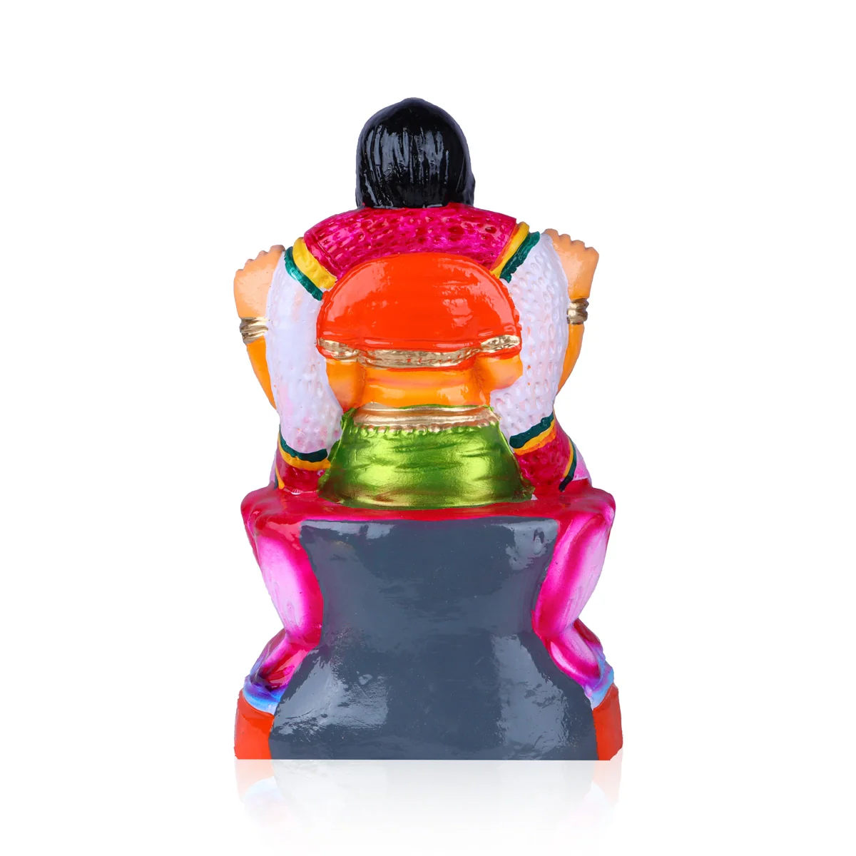 Bala Tripura Sundari Clay Golu Bommai - 10 x 5.5 Inches | Giri Golu Doll/ Navaratri Golu Bomma/Gombe/Bommai - Image 4
