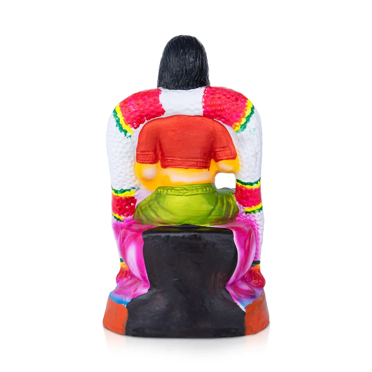 Bala Tripura Sundari Clay Golu Bommai - 10 x 5 Inches | Giri Golu Doll/ Navaratri Golu Bomma/Gombe/Bommai - Image 4