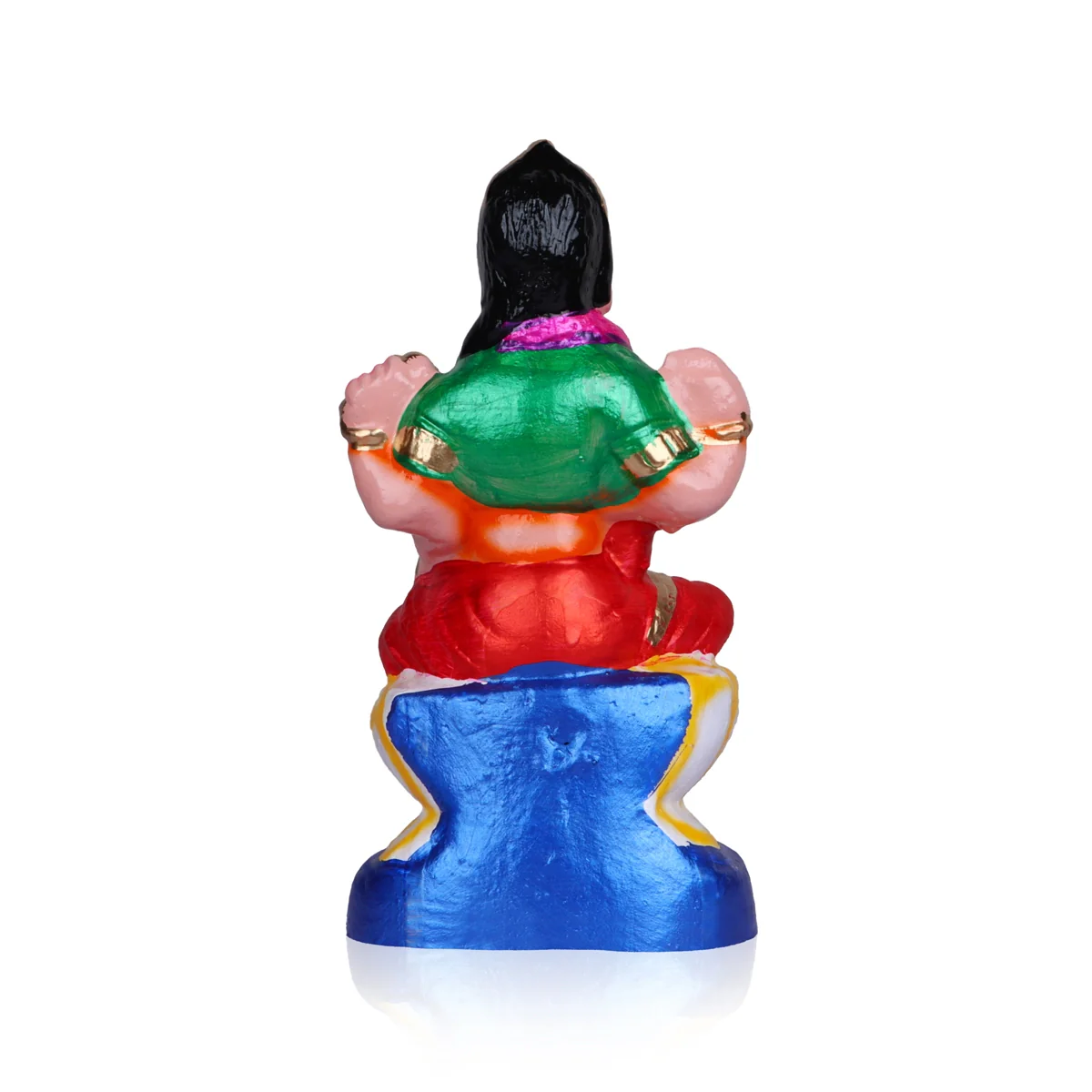 Bala Tripura Sundari Clay Golu Bommai - 8 x 4 Inches | Giri Golu Doll/ Navaratri Golu Bomma/Gombe/Bommai - Image 4