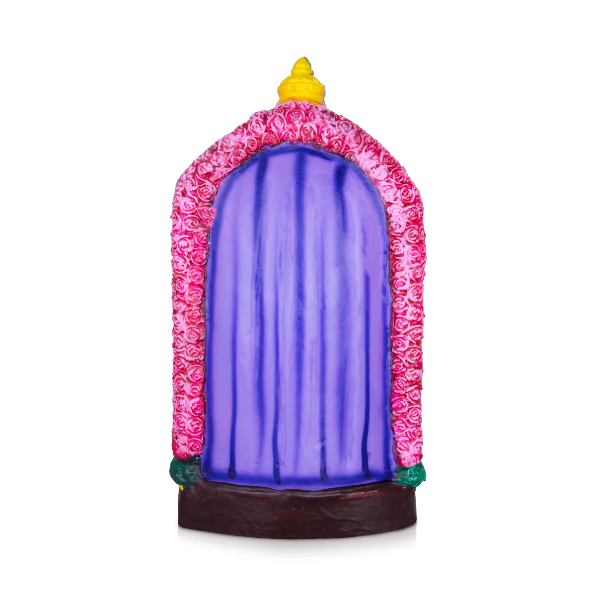 Balaji Ganesh Paper Mache Golu Bommai - 15 x 5 Inches | Giri Golu Doll/ Ganesh Chaturthi Decor/Gombe/Bommai - Image 4