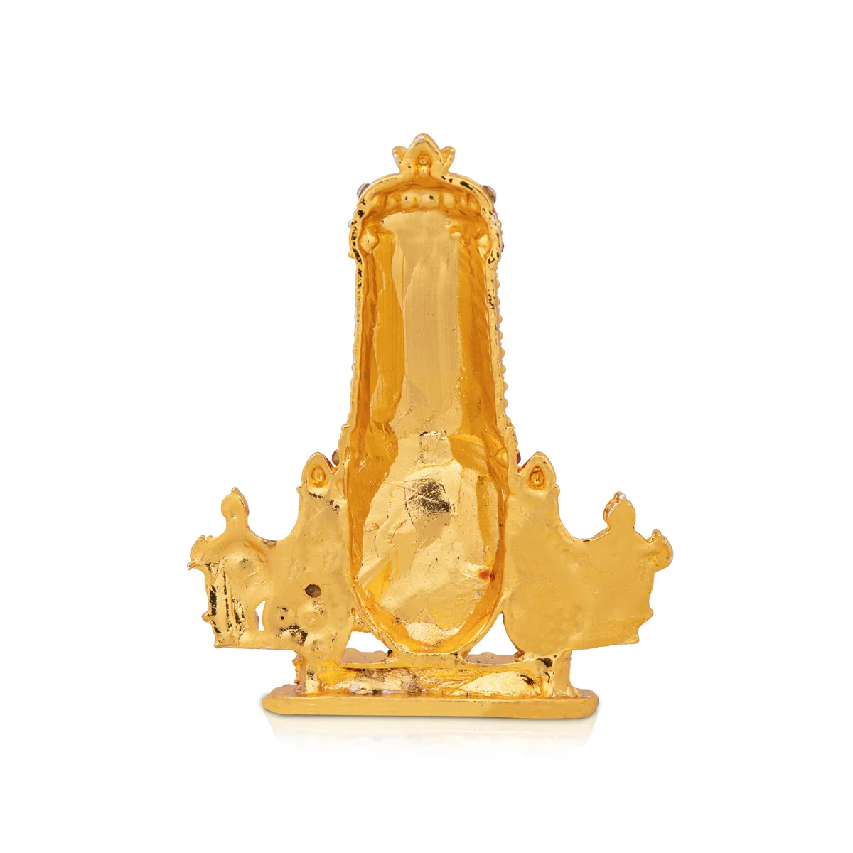 Balaji Murti - 3 x 3 Inches | Multicoloured Stone Balaji Statue/ Tirupati Balaji Idol for Pooja - Image 4