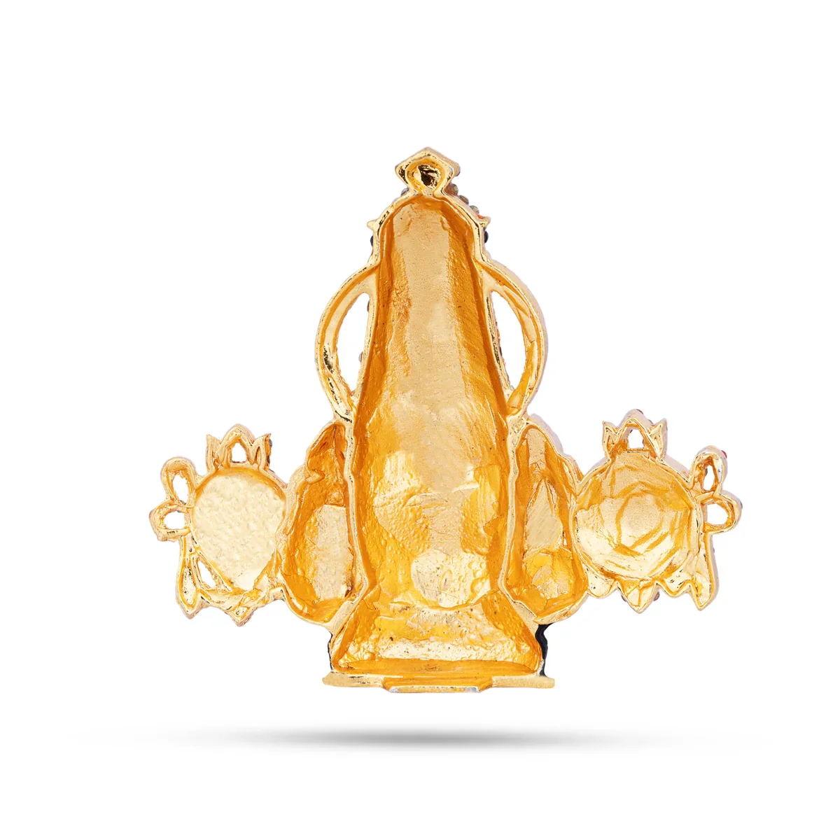 Balaji Murti - 3 x 3 Inches | Stone Balaji Statue/ Stone Tirupati Balaji Idol for Car Decor - Image 4