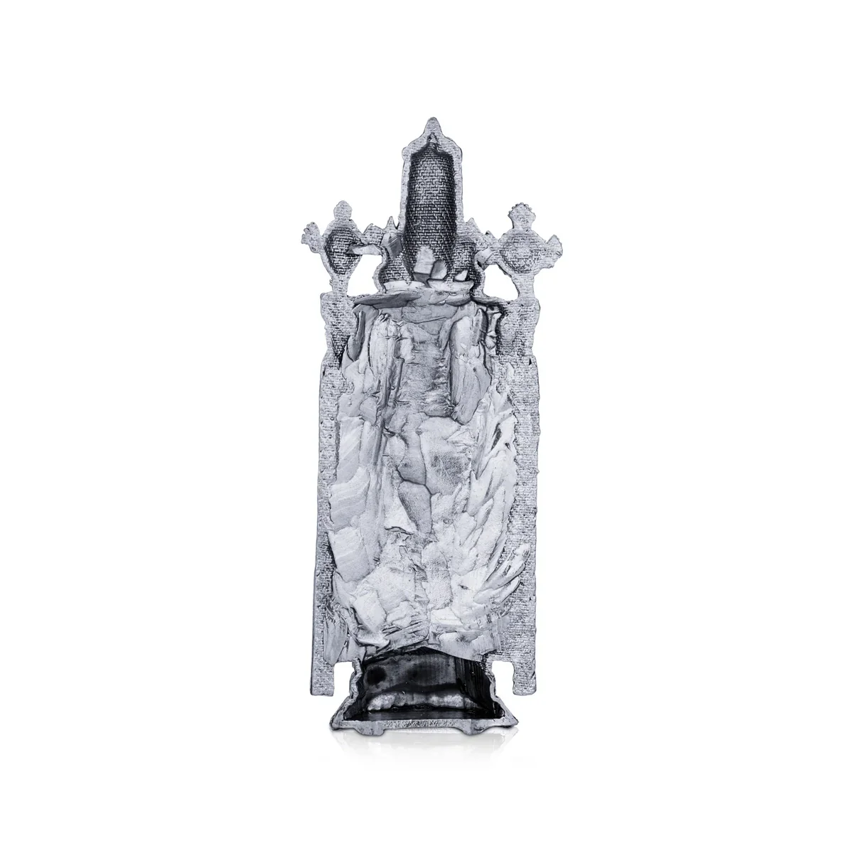 Balaji Murti - 5 x 2 Inches | Black Balaji Standing Statue/ Tirupati Balaji Idol for Pooja - Image 4