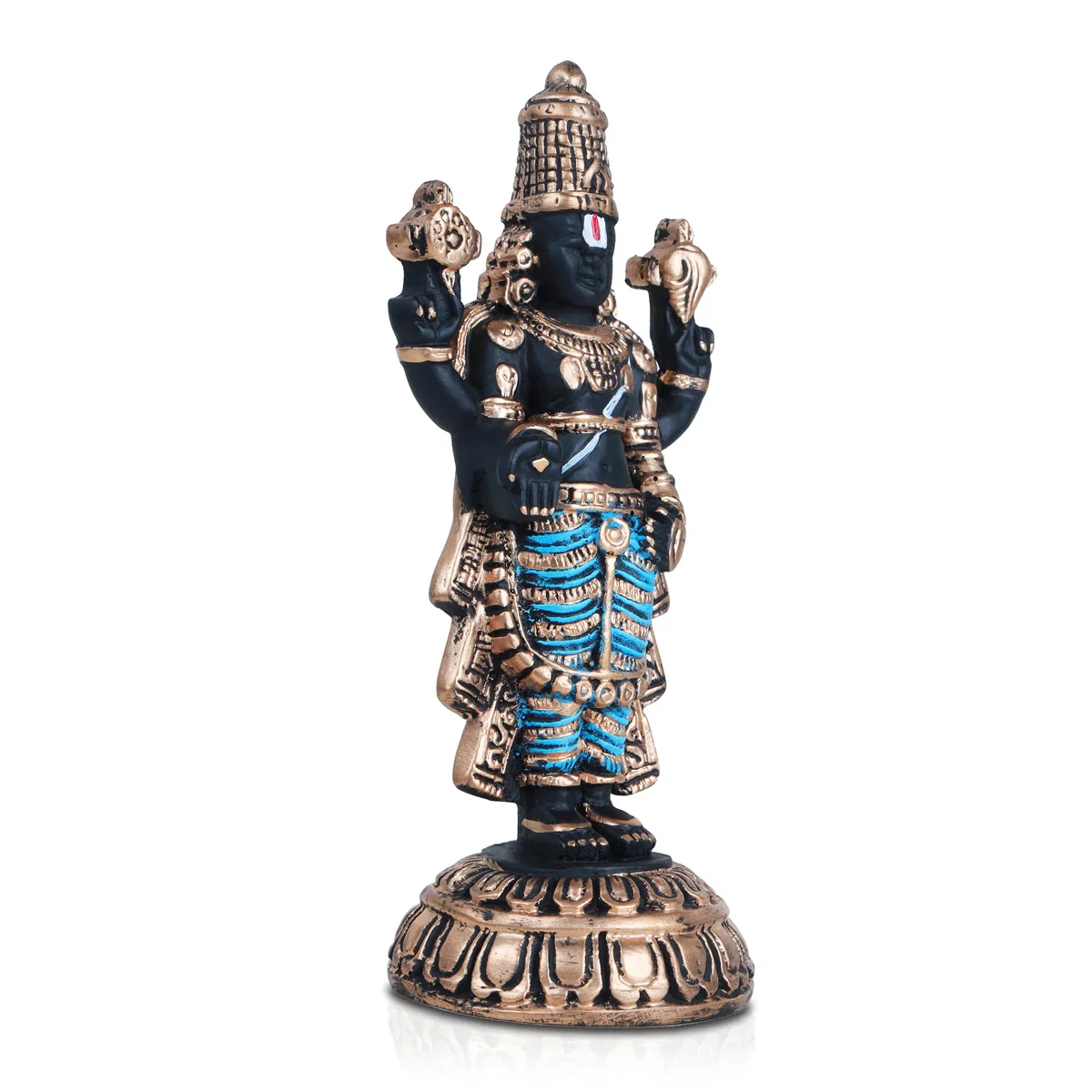 Balaji Murti - 7 x 5 Inches | Balaji Statue/ Resin Balaji Idol for Home - Image 3