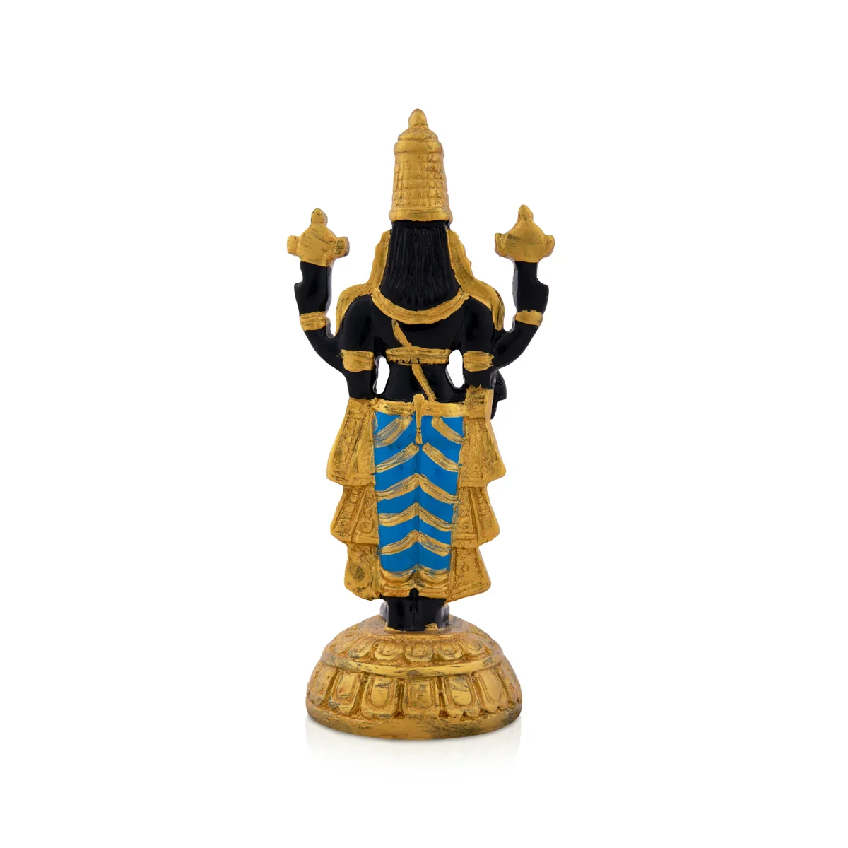 Balaji Murti - 8 x 3.5 Inches | Resin Balaji Statue/ Tirupati Balaji Idol for Pooja - Image 5