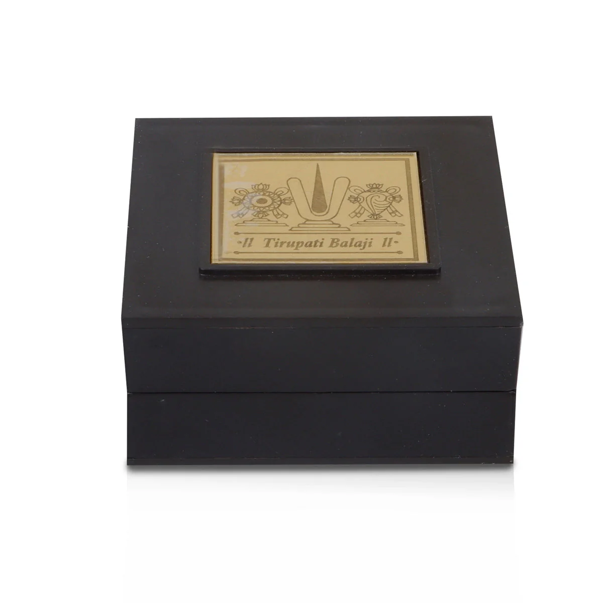 Balaji Murti Design Pooja Box - 4 X 3 X 3 Inches | Puja Box/ Charan Paduka Box For Pooja & Devotional Gifting - Image 7