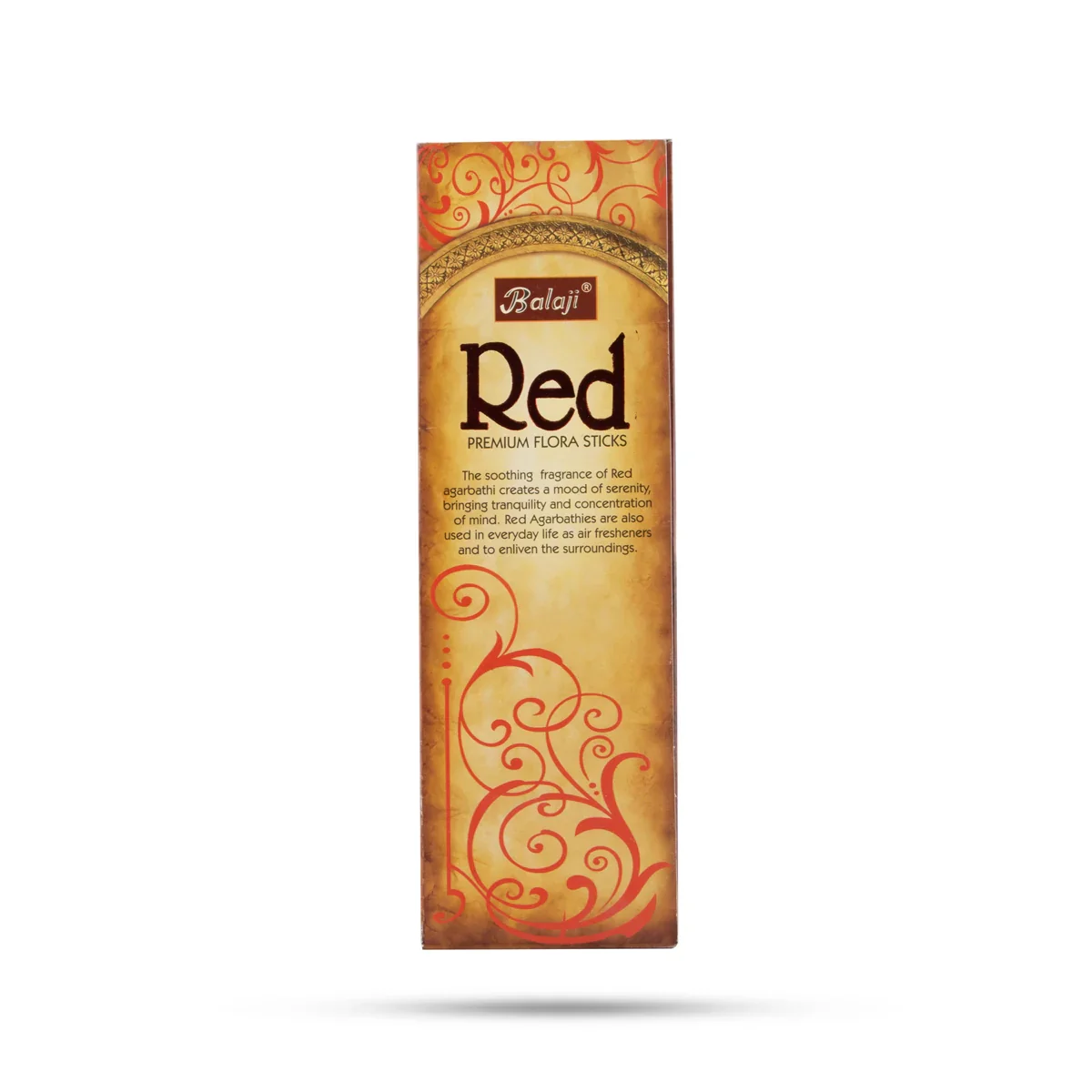 Balaji Red Premium Flora Incense Sticks - 50 Gms | Agarbatti/ Agarbathi for Pooja - Image 2