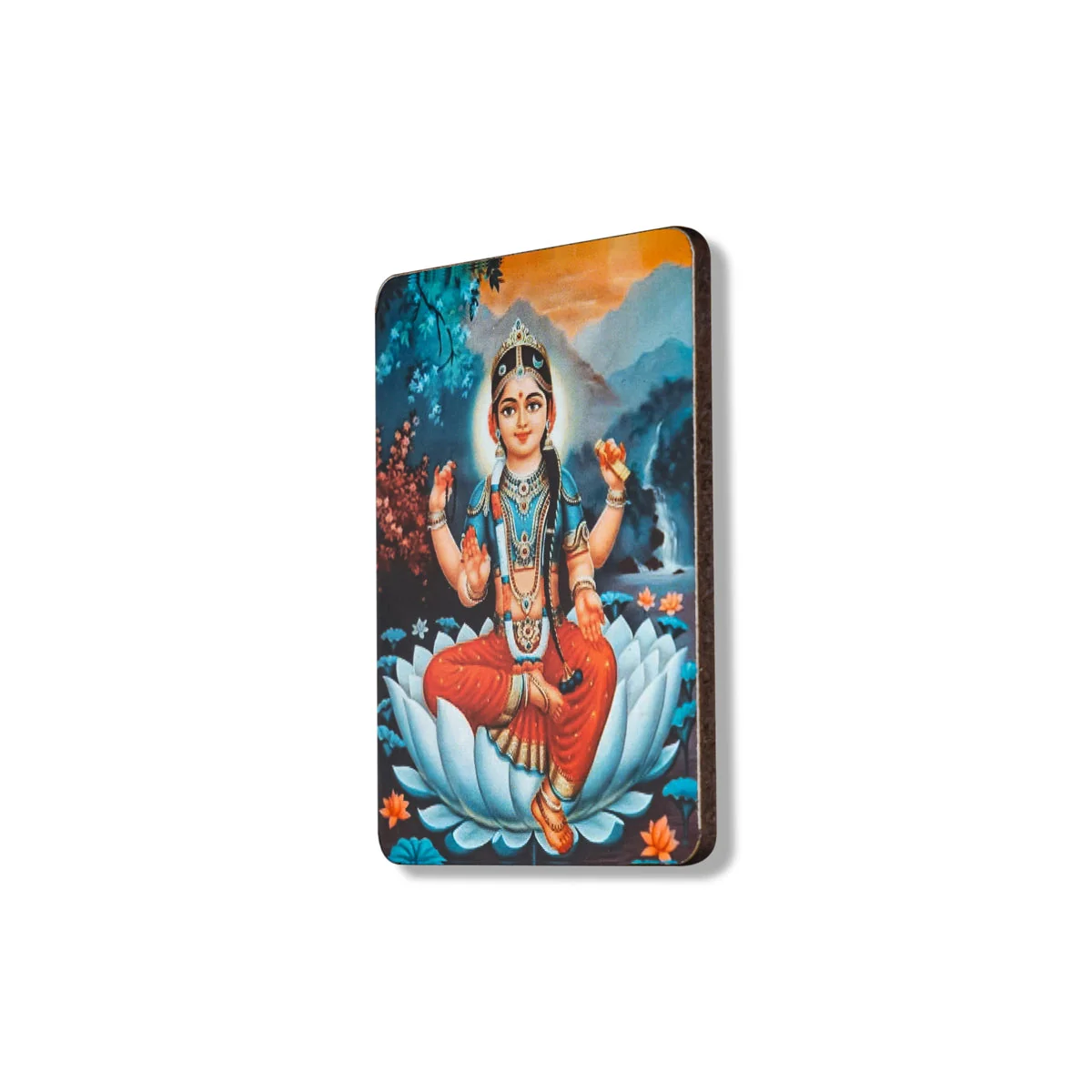 Balambigai Murti Design Fridge Magnet - 3 x 2.25 Inches | Picture Magnet/ Single Layer Photo Magnet for Home - Image 2