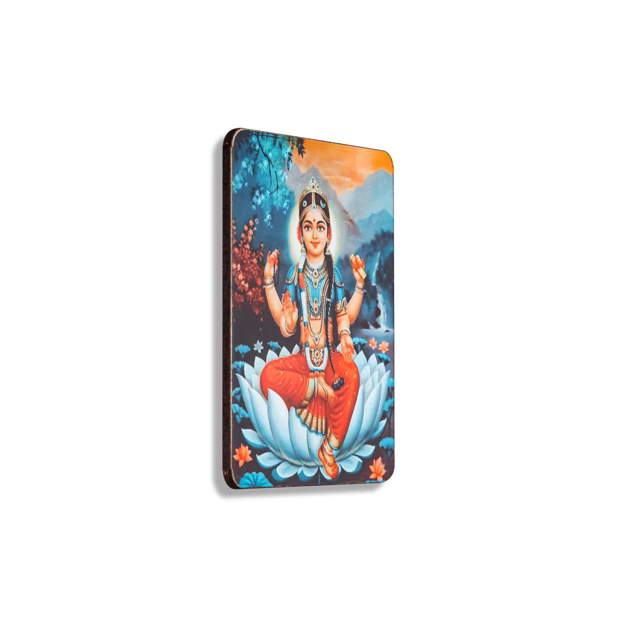 Balambigai Murti Design Fridge Magnet - 3 x 2.25 Inches | Picture Magnet/ Single Layer Photo Magnet for Home - Image 3