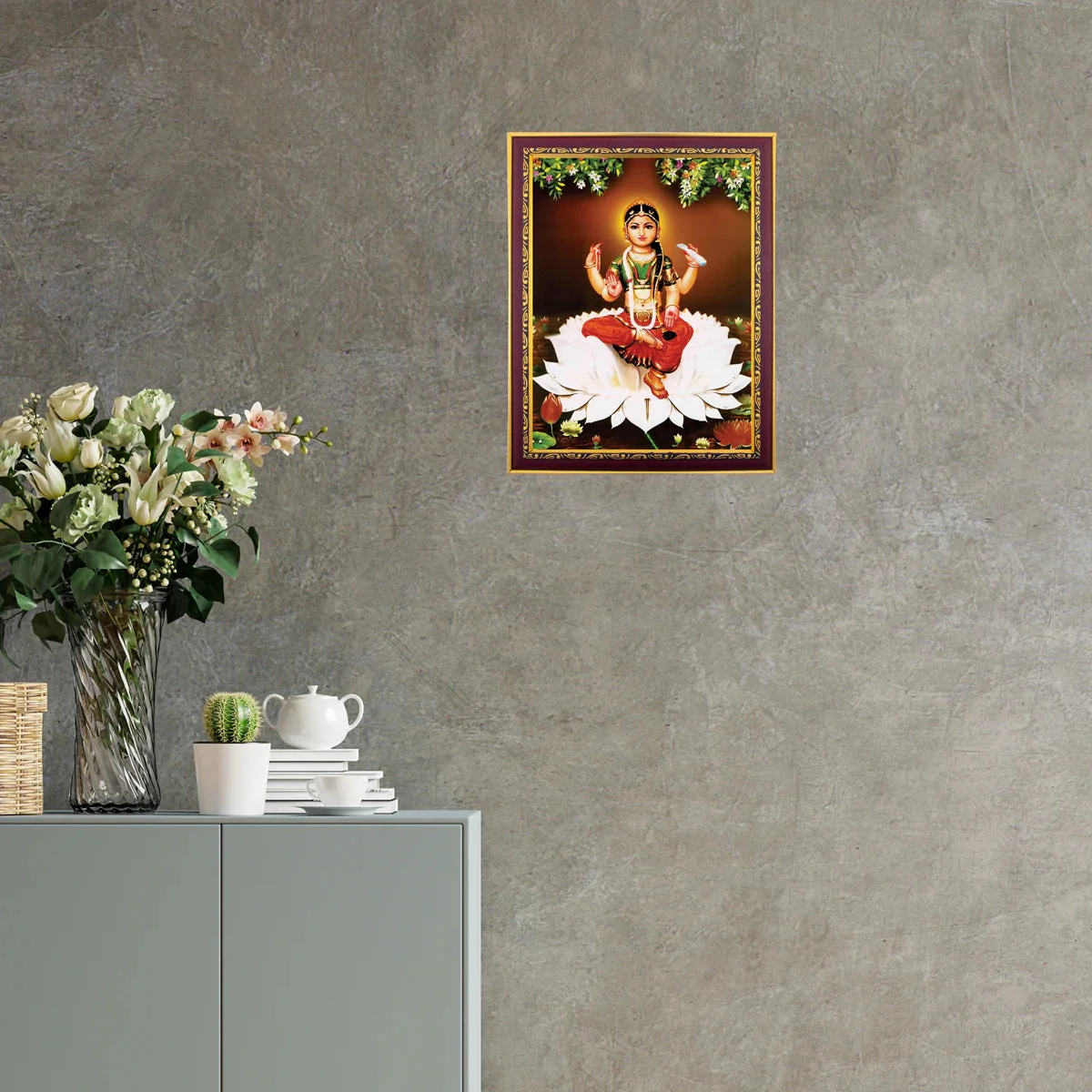 Balambigai Photo Frame | Wall Decor/ Picture Frame For Home Temple And Pooja Rooms - Image 12