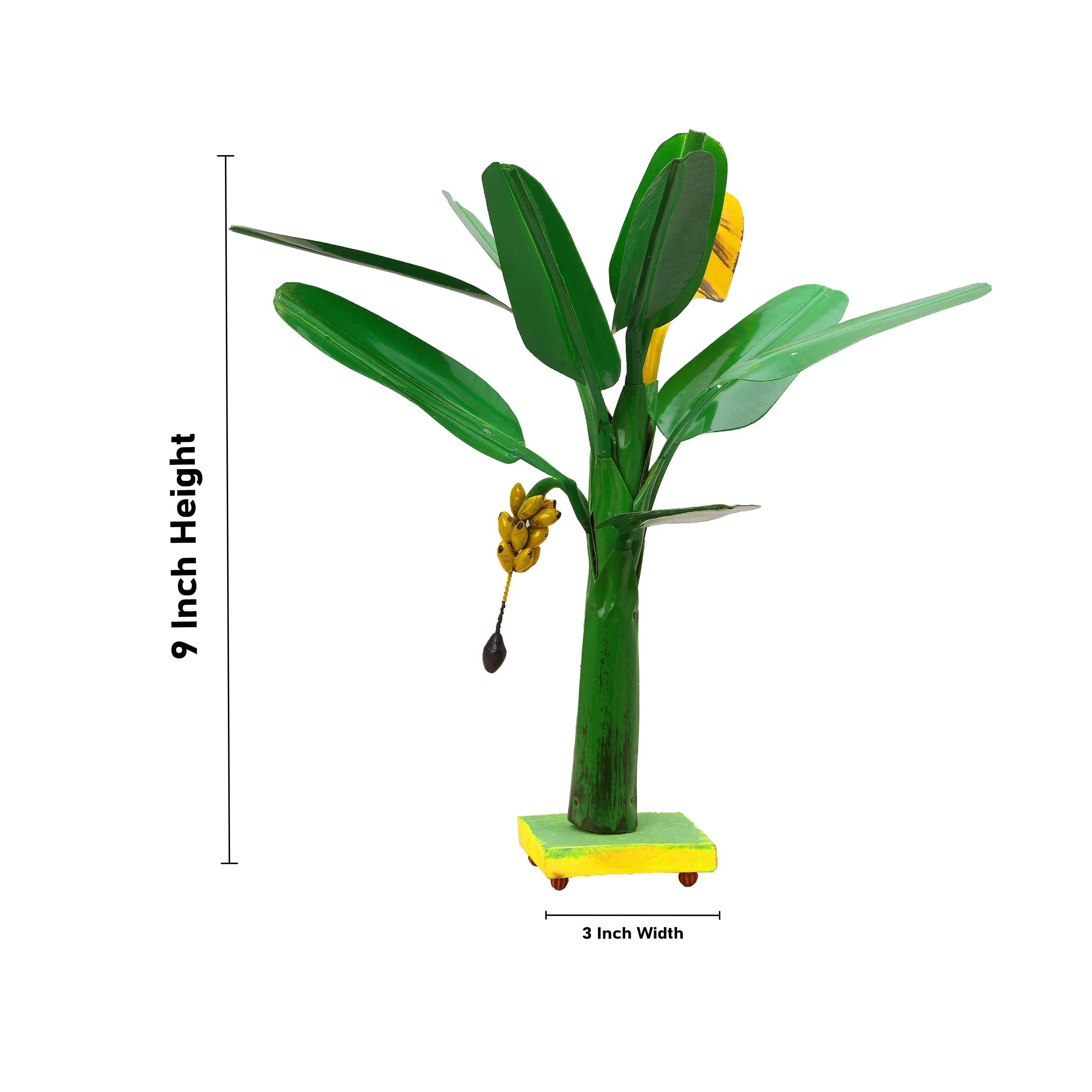 Banana Tree - 9 x 3 Inches | Artificial Tree/ Showpiece for Home Decor - Image 3