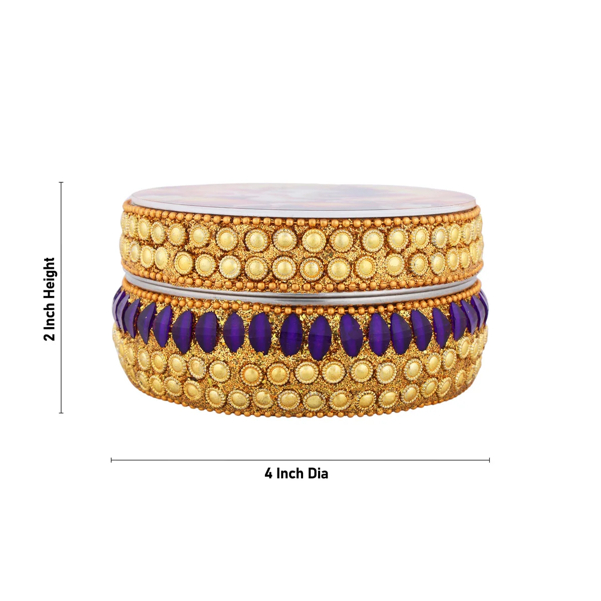 Bangle Box - 2 x 4 Inches | Storage Box/ Decorated Box/ Fancy Box for Women - Image 18