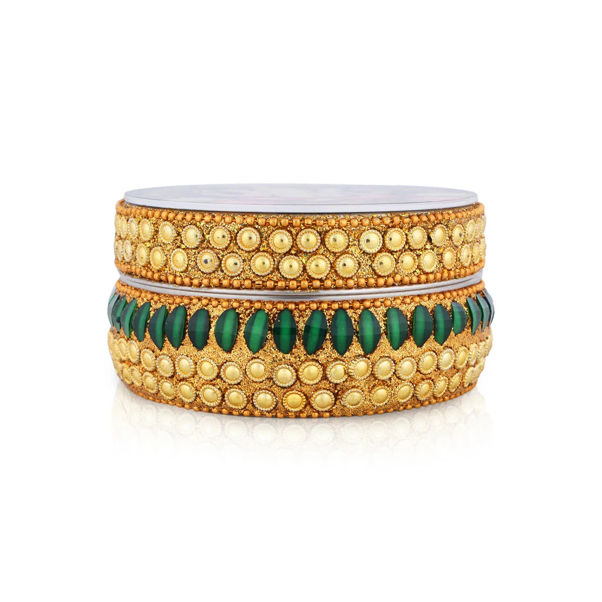 Bangle Box - 2 x 4 Inches | Storage Box/ Decorated Box/ Fancy Box for Women - Image 2