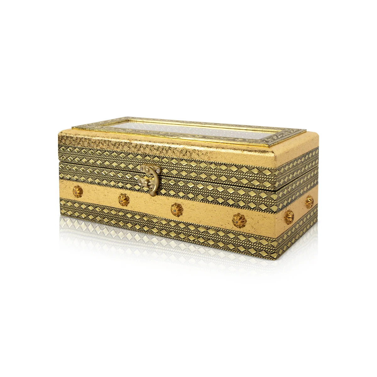 Bangle Box - 4 x 11 Inches | Bangle Storage Box/ Chudi Box/ Gold Polish Designing Bangle Organizer Box for Women - Image 7
