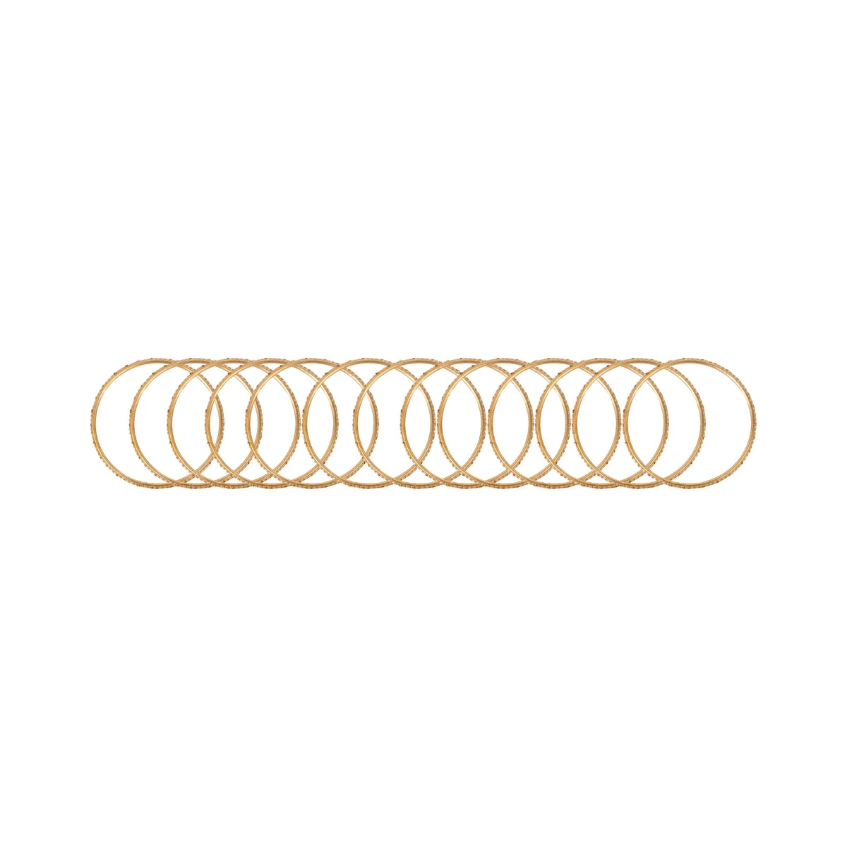Metal Bangles - 2.05 Inches | 2 Dozen/ Metal Chudi/ Lahthi/ Artificial Jewellery for Women - Image 3