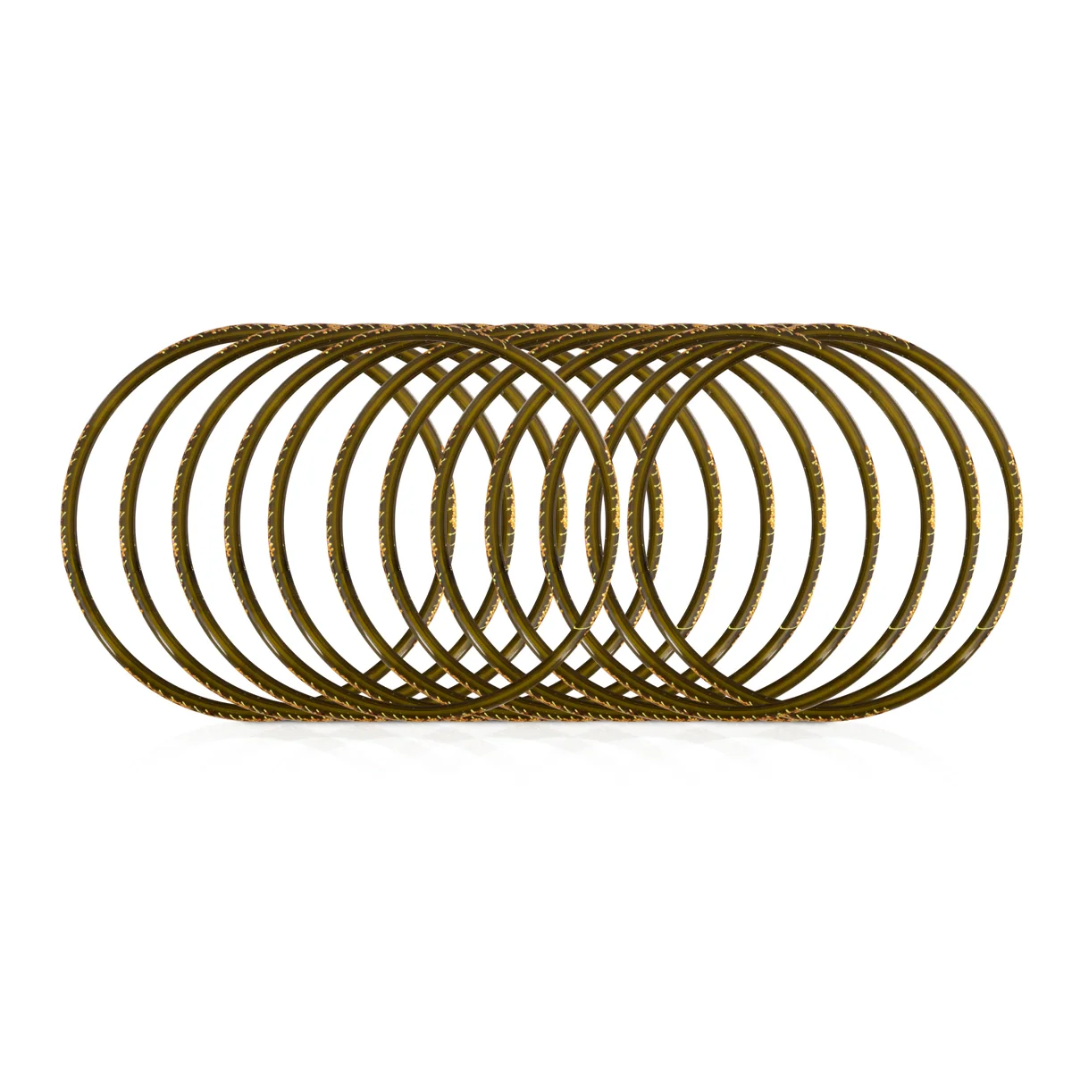 Glass Bangles | Size 2 x 8/ 2 Dozen/ Glass Chudi/ Glass Kada/ Glass Lahthi for Women/ Assorted Colour - Image 12