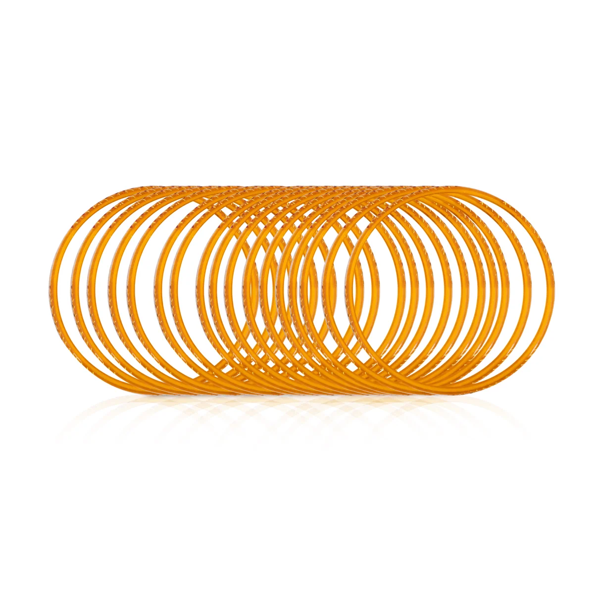Glass Bangles | Size 2 x 8/ 2 Dozen/ Glass Chudi/ Glass Kada/ Glass Lahthi for Women/ Assorted Colour - Image 19