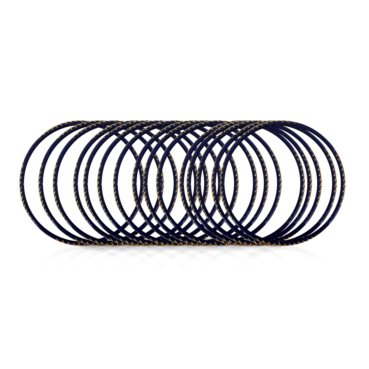 Glass Bangles | Size 2 x 8/ 2 Dozen/ Glass Chudi/ Glass Kada/ Glass Lahthi for Women/ Assorted Colour - Image 25