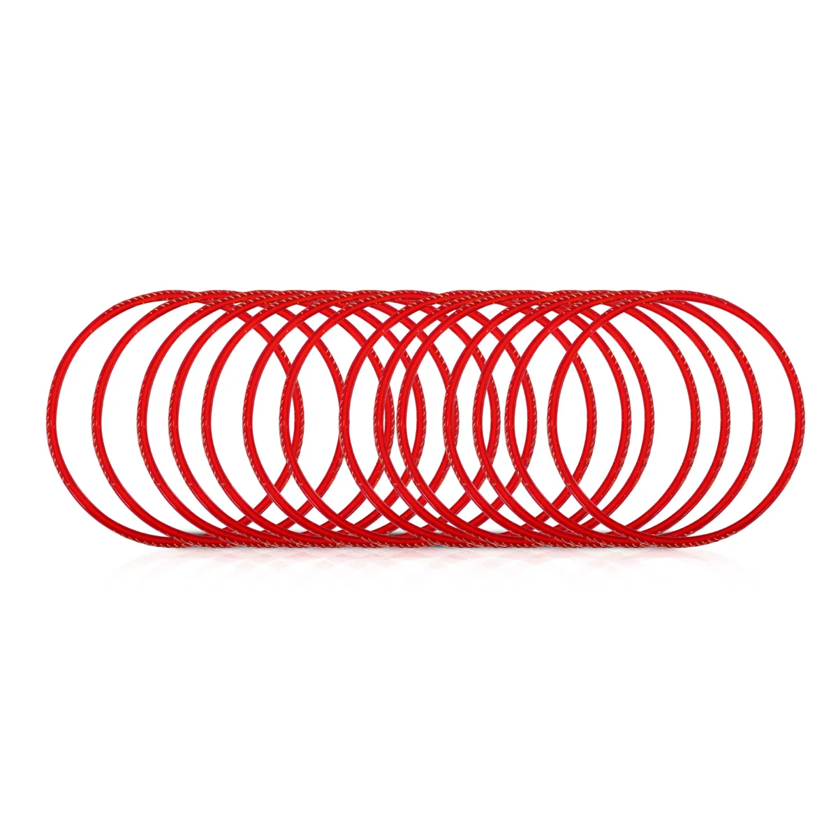 Glass Bangles | Size 2 x 8/ 2 Dozen/ Glass Chudi/ Glass Kada/ Glass Lahthi for Women/ Assorted Colour - Image 3
