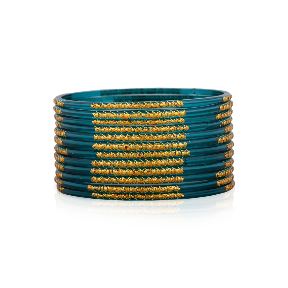 Glass Bangles | Size 2 x 8/ 2 Dozen/ Glass Chudi/ Glass Kada/ Glass Lahthi for Women/ Assorted Colour - Image 33