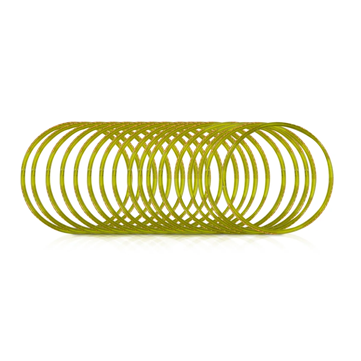 Glass Bangles | Size 2 x 8/ 2 Dozen/ Glass Chudi/ Glass Kada/ Glass Lahthi for Women/ Assorted Colour - Image 35