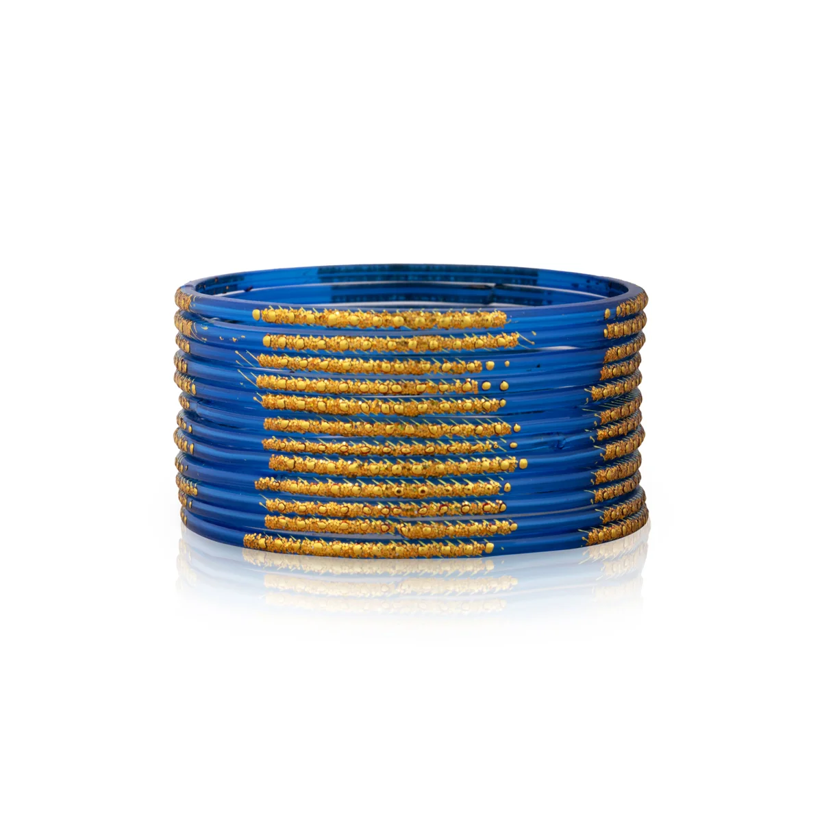 Glass Bangles | Size 2 x 8/ 2 Dozen/ Glass Chudi/ Glass Kada/ Glass Lahthi for Women/ Assorted Colour - Image 37
