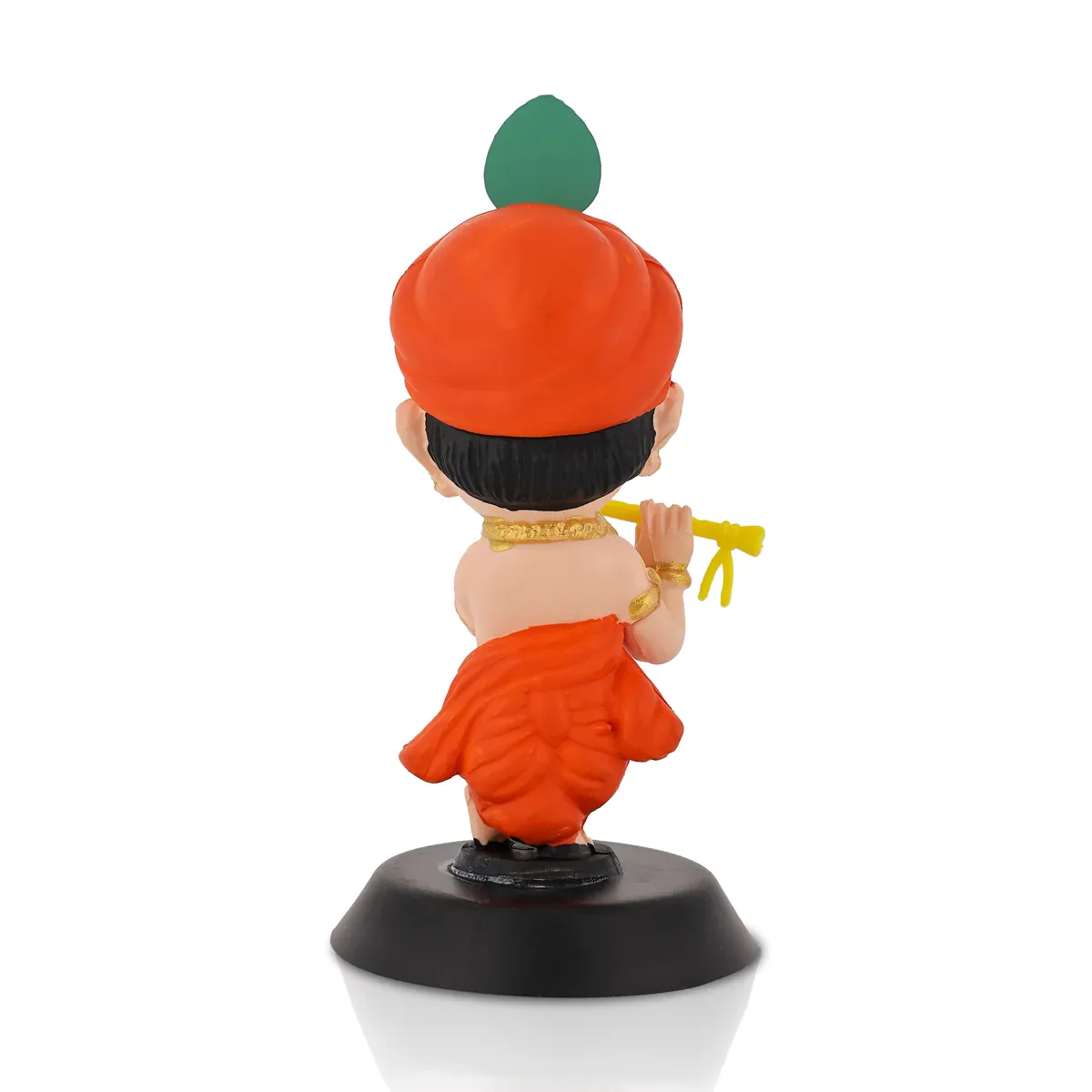 Bhakti Krishna Murti - 3.5 X 2 Inches | Car Dashboard Decor/ Blue Colour Krishna Idol For Home Decoration - Image 4