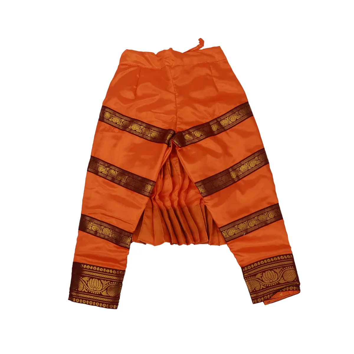Bharatanatyam Dress - Size 24 | Satin Bharatanatyam Costume/ Readymade Dress for Kids - Image 6