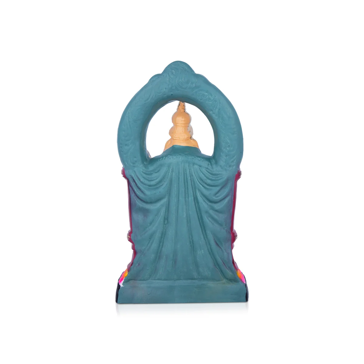 Bhuvaneshwari Paper Mache Golu Bommai - 11 x 5.5 Inches | Giri Golu Doll/ Navaratri Golu Bomma/Gombe/Bommai - Image 5