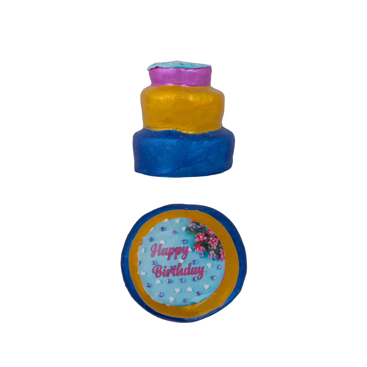 Birthday Clay Golu Bommai Set - 6 x 3 Inches | Giri Golu Doll/ Navaratri Golu Bomma/ Bommai/ Gombe - Image 6